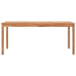 Tavolo da Pranzo da Giardino 180x90x77 cm in Massello di Teak