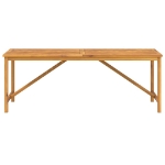 Tavolo da Pranzo da Giardino 200x90x74 cm Legno Massello Acacia