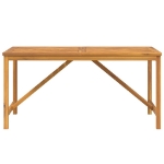 Tavolo da Pranzo da Giardino 150x90x74 cm Legno Massello Acacia