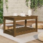 Tavolo da Giardino Miele 82,5x50,5x45 cm Legno Massello Pino