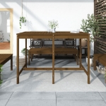 Tavolo da Giardino Miele 159,5x82,5x110cm Legno Massello Pino