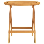 Tavolo da Bistrot Ø46x47 cm in Legno Massello di Acacia