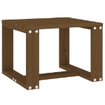 Tavolino da Giardino Miele 40x38x28,5 cm Legno Massello Pino