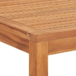 Tavolo da Pranzo da Giardino 180x90x77 cm in Massello di Teak