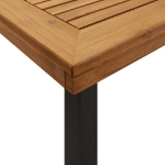 Tavolo da Giardino 150x90x75 cm Legno Massello di Acacia