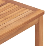 Tavolo da Pranzo da Giardino 160x80x77 cm in Massello di Teak