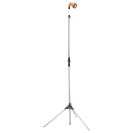 Doccia da Giardino con Treppiede 221 cm in Alluminio