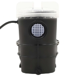 Pompa per Piscina con Timer Nera 0,25 HP 8000 L/h