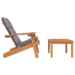 Set Salotto da Giardino Adirondack 2pz Legno Massello di Acacia