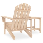 Sedia da Giardino Adirondack con Tavolino in Legno Abete