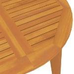 Set Mobili da Pranzo per Giardino 5 pz Legno Massello di Acacia