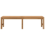 Panchina da Giardino 150 cm in Legno Massello di Teak