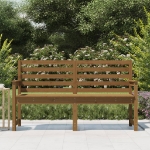 Panca da Giardino Miele 159,5x48x91,5 cm Legno Massello di Pino