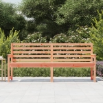 Panca da Giardino 203,5x48x91,5 cm in Legno Massello di Douglas