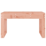 Panca da Giardino 80x38x45 cm in Legno Massello di Douglas