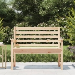 Panca da Giardino 109x48x91,5 cm in Legno Massello di Pino