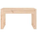 Panca da Giardino 80x38x45 cm in Legno Massello di Pino