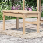 Panca da Giardino 80x44x45 cm in Legno Massello di Pino