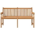 Panca da Giardino 150 cm in Legno Massello di Teak