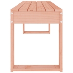 Panca da Giardino 110x38x45 cm in Legno Massello di Douglas