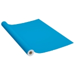 Pellicole Autoadesive per Mobili 2 pz Azzurre 500x90 cm PVC