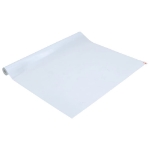 Pellicola Statica Smerigliata Bianco Trasparente 90x1000 cm PVC