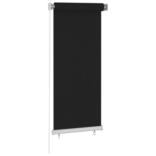 Tenda a Rullo per Esterni 60x140 cm Nera