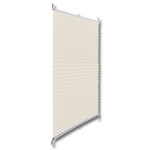 Tenda plissè 70x125cm Crema