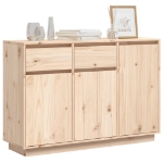 Credenza 110x34x75 cm in Legno Massello di Pino