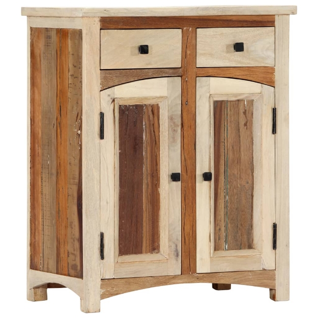 Credenza 60x30x75 cm in Legno Massello di Recupero