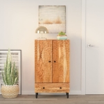 Credenza 60x33x100 cm in Legno Massello di Acacia