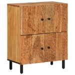 Credenza 60x33x75 cm in Legno Massello di Acacia