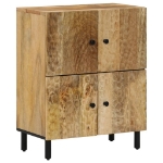 Credenza 60x33x75 cm in Legno Massello di Mango