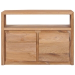 Credenza 80x30x60 cm in Legno Massello di Teak