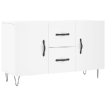 Credenza Bianca 100x36x60 cm in Legno Multistrato