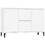 Credenza Bianca 104x35x70 cm in Legno Multistrato