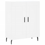 Credenza Bianca 69,5x34x90 cm in Legno Multistrato