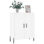 Credenza Bianca 69,5x34x90 cm in Legno Multistrato