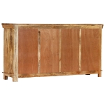 Credenza con 4 Cassetti 160x40x85 cm Legno Massello di Mango