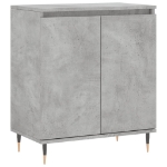 Credenza Grigio Cemento 60x35x70 cm in Legno Multistrato