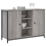 Credenza Grigio Sonoma 100x35x70 cm in Legno Multistrato