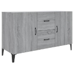 Credenza Grigio Sonoma 100x36x60 cm in Legno Multistrato