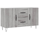 Credenza Grigio Sonoma 100x36x60 cm in Legno Multistrato