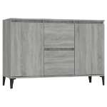 Credenza Grigio Sonoma 104x35x70 cm in Legno Multistrato