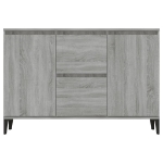 Credenza Grigio Sonoma 104x35x70 cm in Legno Multistrato