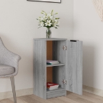 Credenza Grigio Sonoma 30x30x70 cm in Legno Multistrato