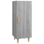 Credenza Grigio Sonoma 34,5x34x90 cm in Legno Multistrato