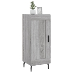 Credenza Grigio Sonoma 34,5x34x90 cm in Legno Multistrato