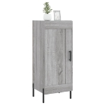 Credenza Grigio Sonoma 34,5x34x90 cm in Legno Multistrato