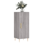 Credenza Grigio Sonoma 34,5x34x90 cm in Legno Multistrato